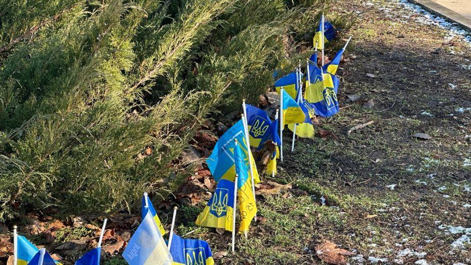 In Marganets, vandals have damaged the memorial dedicated to the fallen defenders of Ukraine (PHOTOS).