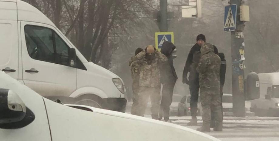 In Sumy, a man sprayed gas in the face of a TCK employee, and a police officer was also injured in the incident.