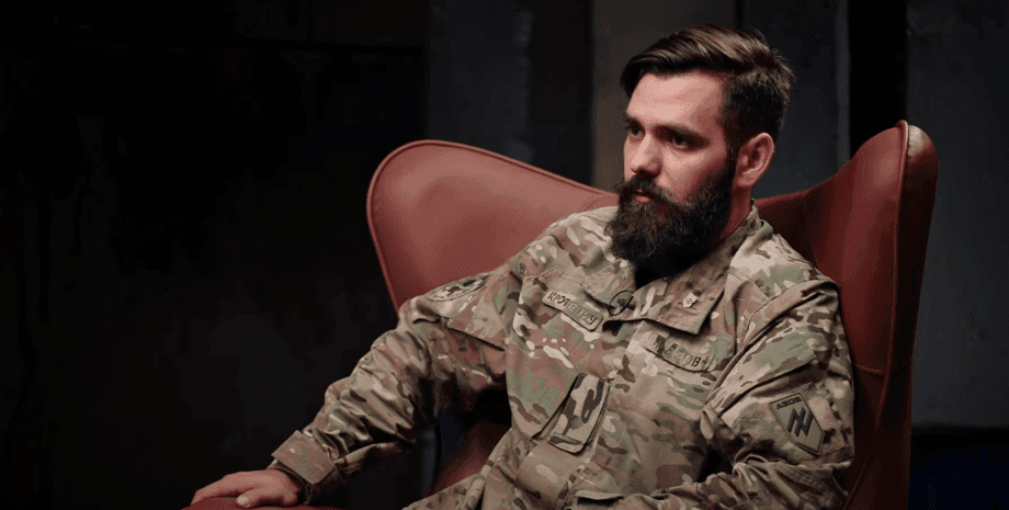 Joined the war at 21: Azov member Krotevich responds to youth contract (video).