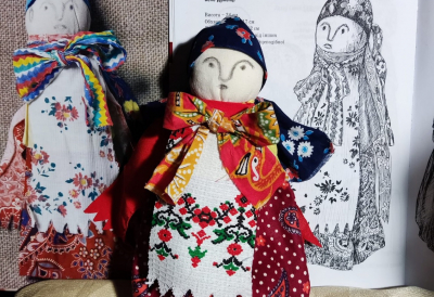Лялькарка з Обухова відтворила ляльку з теренів Черкащини (ФОТО)