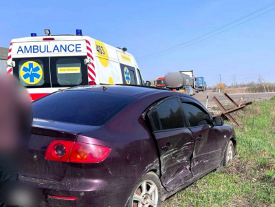 ДТП на Бориспільщині: постраждала пасажирка